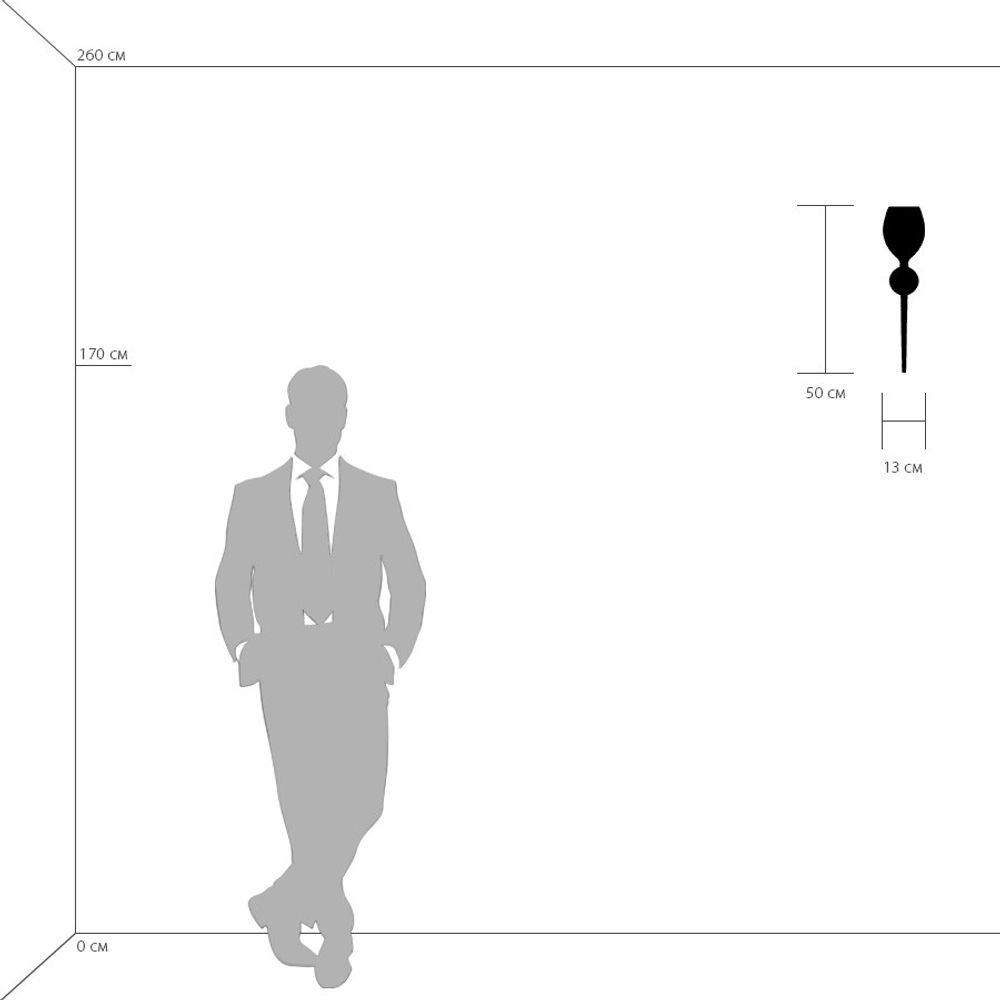 807610 Бра META 1х40W E14 БЕЛЫЙ/ЧЕРНЫЙ ХРОМ