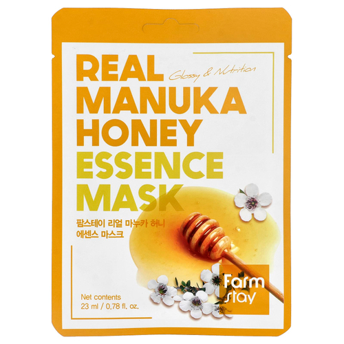 Farmstay, Маска для лица Real Manuka Honey Essence, 1 шт., 23 мл (0,78 жидк. унц.)