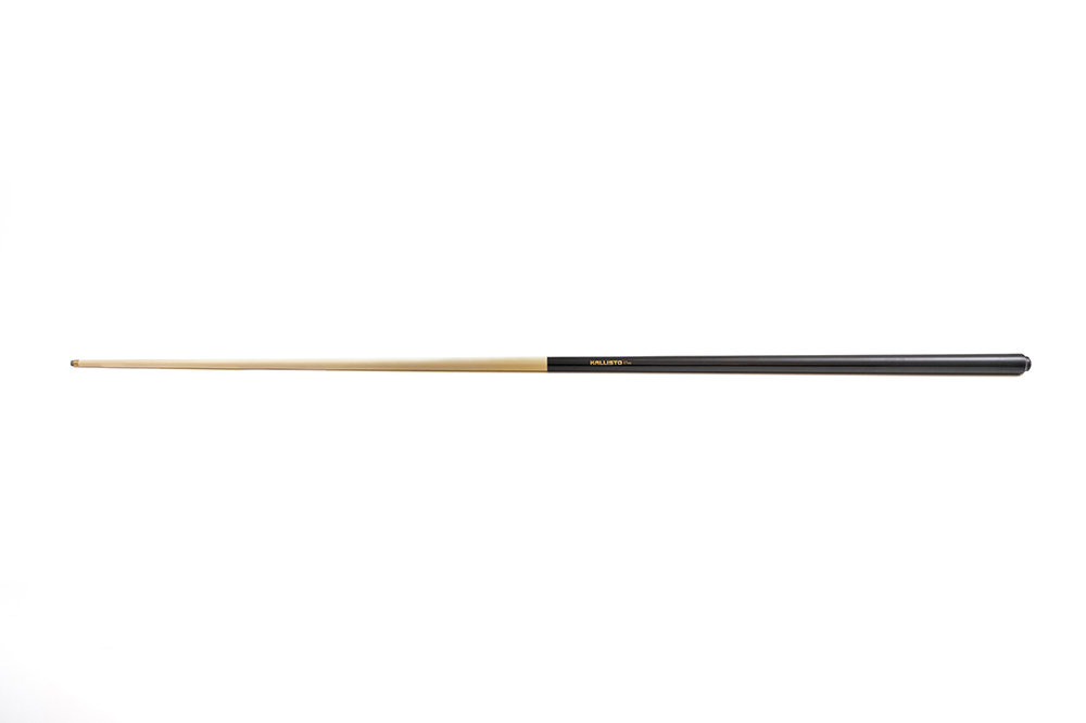 Цельный бильярдный кий для снукера Dynamic Billard "Kallisto KA-1" (10 мм, черный)