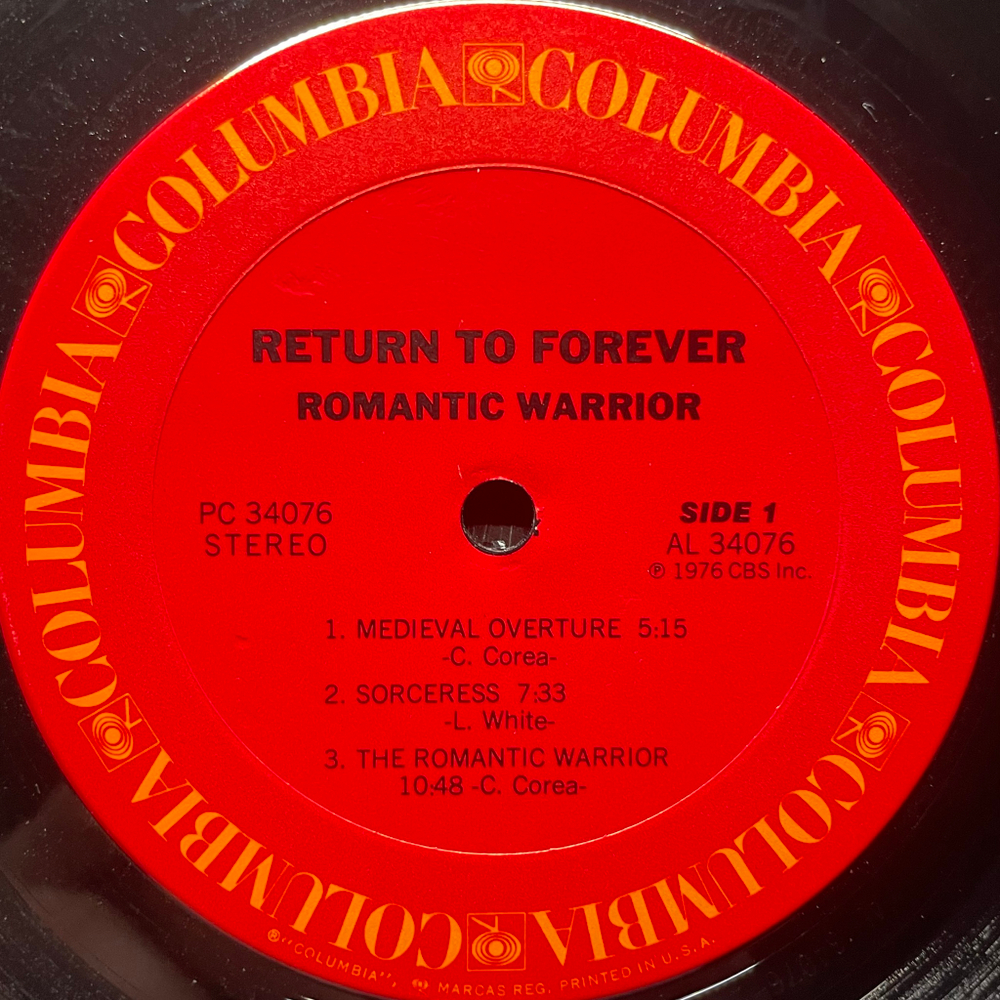 Return To Forever ‎– Romantic Warrior (США 1976г.)
