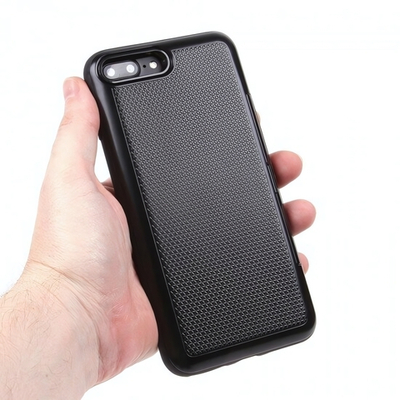 Чехол с вырезами под пластиковые карты для iPhone 7 Plus, 009465 Розовое золото