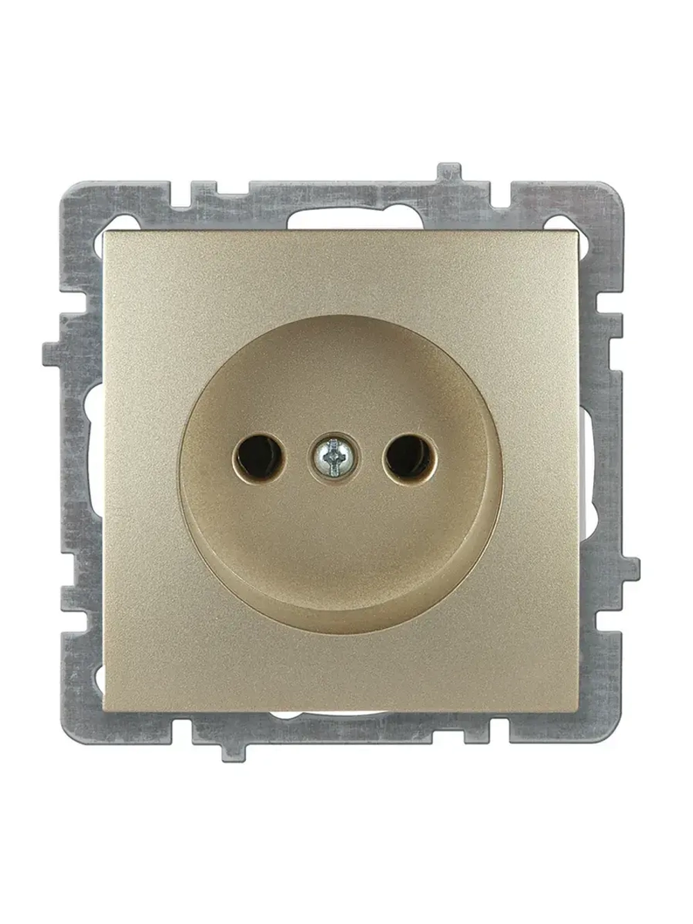 Механизм Розетки 1-ой б/з с/п Золото TOURAN NILSON