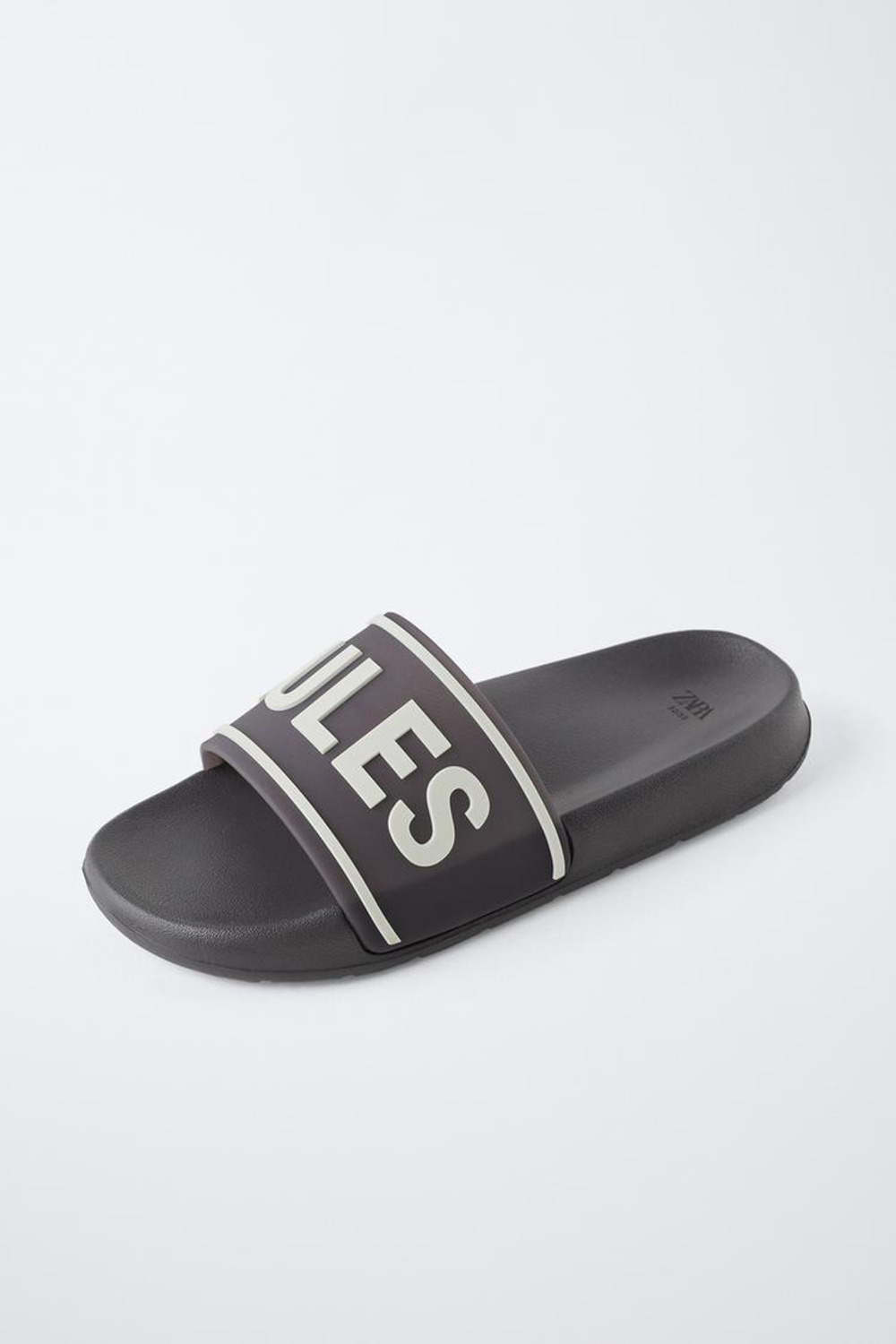 ZARA ТАПОЧКИ ДЛЯ БАССЕЙНА, ЧЕРНЫЙ