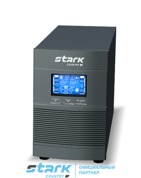 Комплект ИБП Stark 1000 online + литиевый АКБ Stark Country SLC 24-100 (LFP)