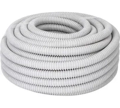 Труба гофрированная ПВХ лёгкая с зондом D25 мм "ТД СВ ГРУПП" - 50 метров