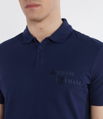 Поло Armani Exchange - темно-синий(3DZFKE ZJL4Z)