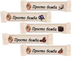 AT-101/1 Вафли глазированные «Просто бомба» 1 кг