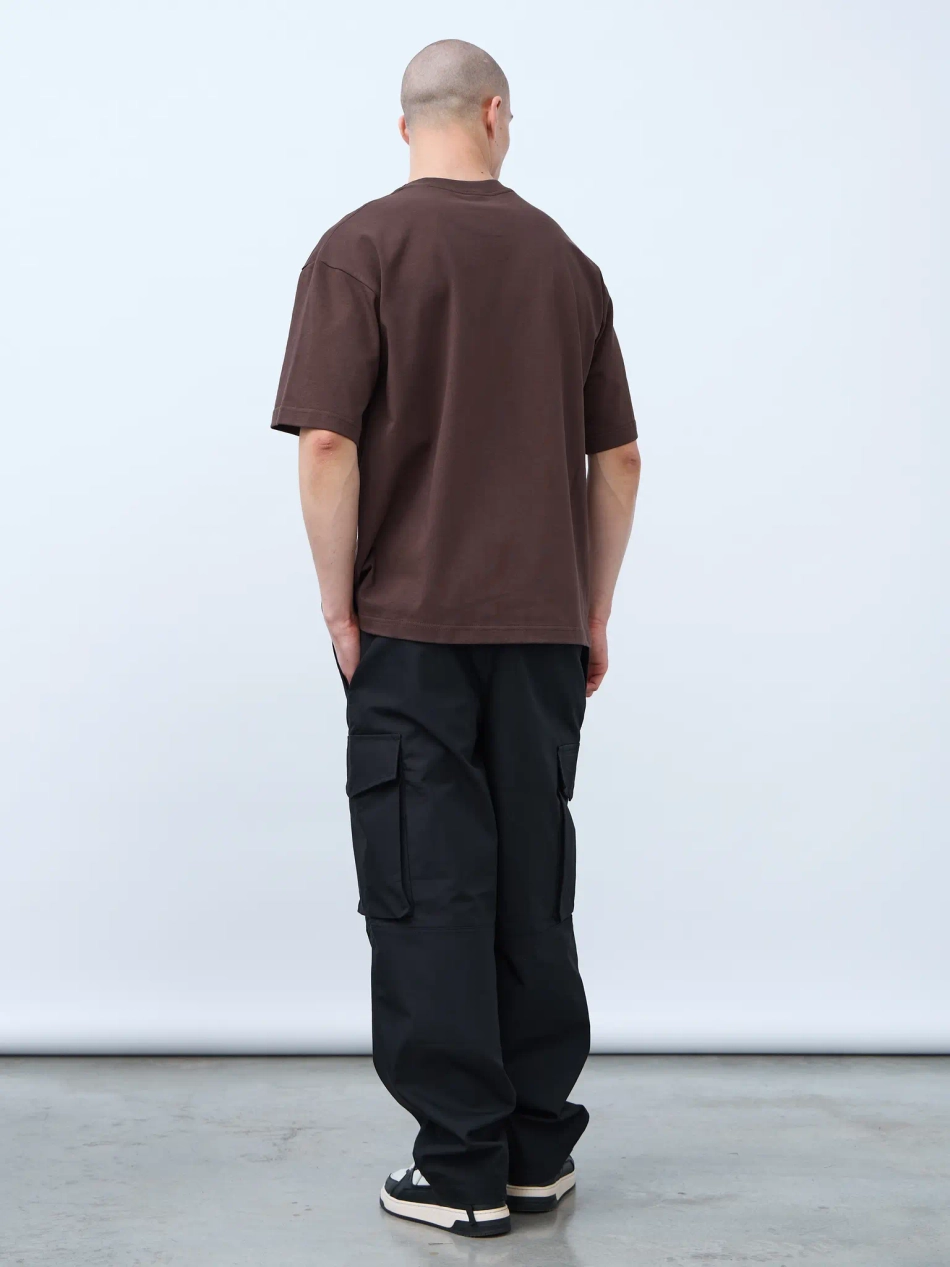 Футболка оверсайз (коричневый) 230 г