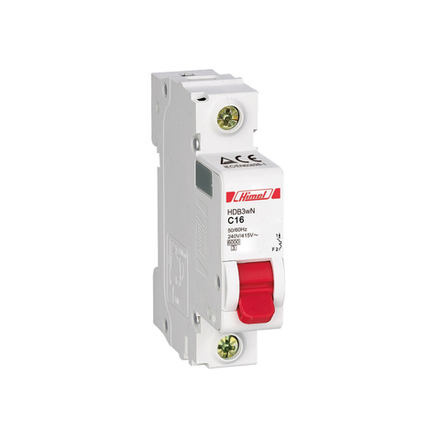 Автоматический выключатель Himel HDB3w 1Р 63А С 4,5кА