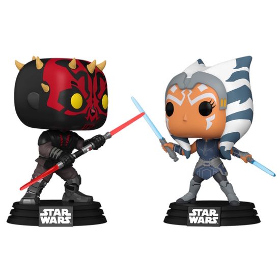 Фигурка Funko POP! Bobble Star Wars Clone Wars Darth Maul vs. Ahsoka (Exc) 2PK 74327