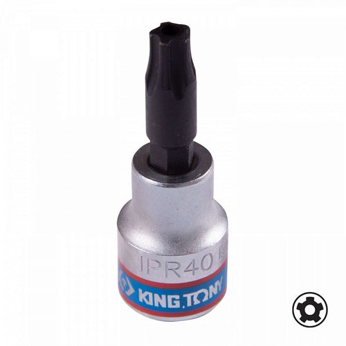 KING TONY (302D40) Насадка (бита) торцевая 3/8", Torx plus, IPR40, L = 50 мм