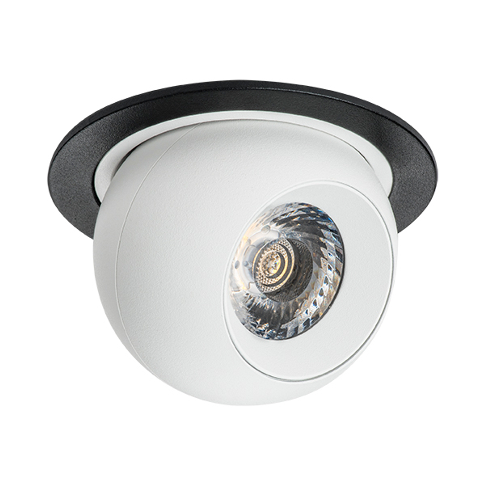 i61762 Светильник INTERO LED 9W 850LM 24G ЧЕРНЫЙ/БЕЛЫЙ 3000K (217617+217062)