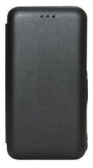 Чехол-книжка из эко-кожи Flip Cover Leather для Samsung Galaxy A80 (Черный)