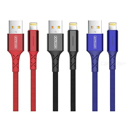 USB cable Lightning 2m S-M364 (Intelligent Power OFF смарт выключение) Joyroom 2.0А blue