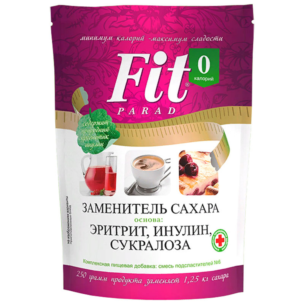 ФитПарад Заменитель Сахара № 6 дой-пак (250 гр.)