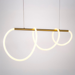 637083 Люстра CORINTO 40W LED 2850LM ЗОЛОТО 3000K IP20