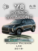 Щетки стеклоочистителя HUOYE Y8 650/500 мм на Hyundai Palisade | Hook/J-Hook