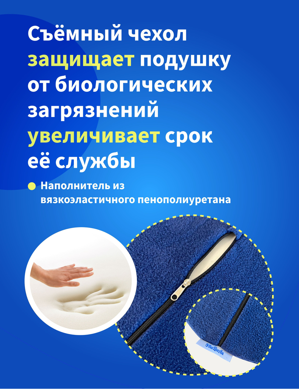 Подушка ортопедическая бублик 39*39 см для сидения, после родов, операций