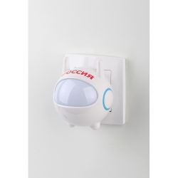 Ночник - светильник светодиодный ЭРА NN-604-LS-W в розетку с датчиком освещенности белый | Ночники