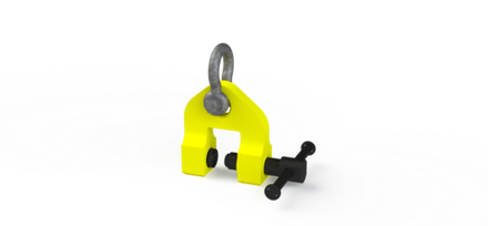 Захват струбцинный вертикальный ZSV (г/п 3 т, лист 0-50мм)