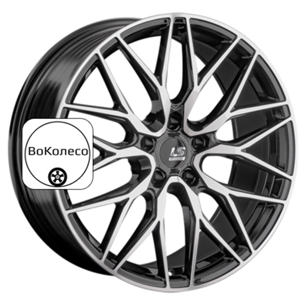 8,5x18/5x120 ET43 D72,6 RC70 BKF (конус) LS FlowForming