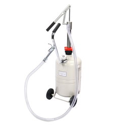 GTE-T706024PRO - Установка для подачи масла 24л ручная GTE - Установка для подачи масла GTE-T706024PRO с ручным приводом представляет собой стальную емкость объемом 24 л, c ручкой для удобства перемещения в помещении автосервиса, оборудована ручным насосом, который создает давление, необходимое для подачи масла и сходных материалов.



Характеристики:

Объем бака: 24 л
Тип привода: ручной
Длина шланга: 2 м
Количество смазки за полный цикл рычага: 220 г
Макс. вязкость масла: SAE240
Наличие колес: да


Особенности:

Установка оснащена рукояткой для комфортного перемещения в помещении автосервиса.
Специальные накладки на рукоятках обеспечивают надежный захват и комфортную эксплуатацию.
Не требует питания от электрической или пневматической сети.