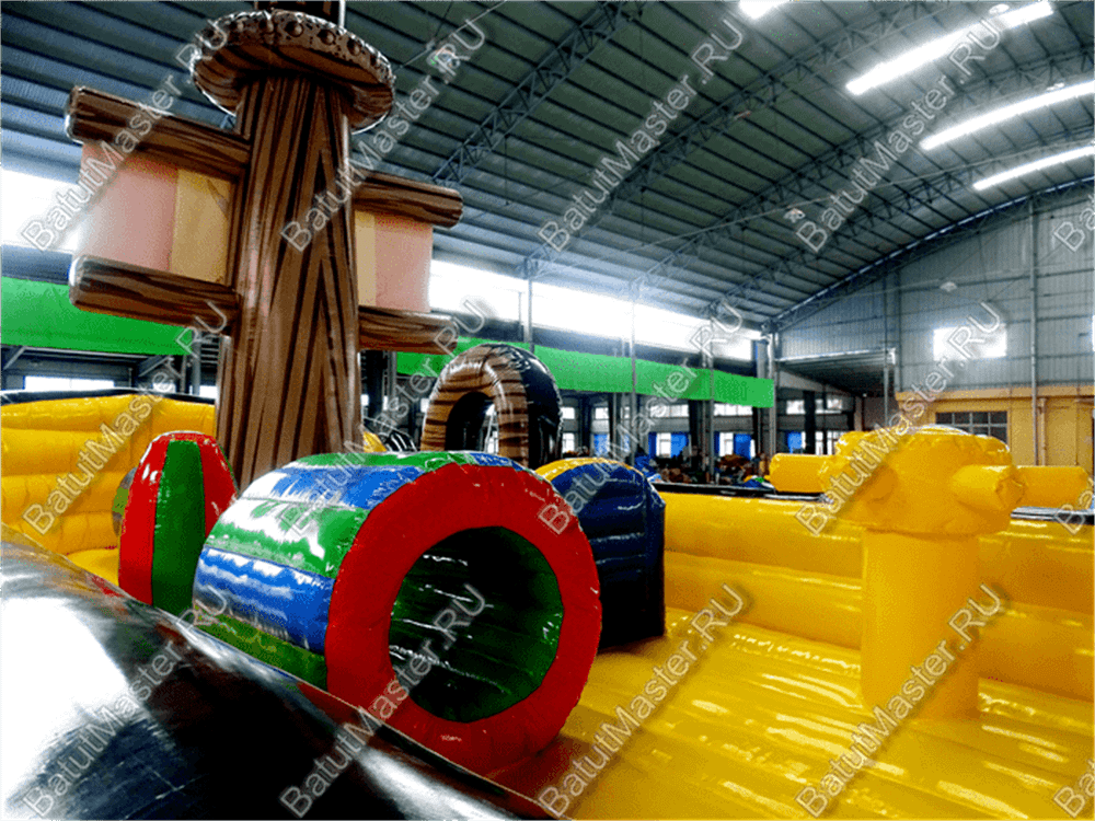 Надувной корабль "Пират Черная Борода"