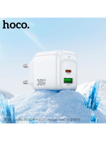 Сетевое зарядное устройство HOCO CS55A 30W с кабелем Lightning