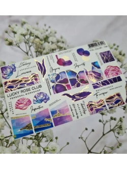 Набор слайдеры 2шт Lucky Rose. Foil 107, 109