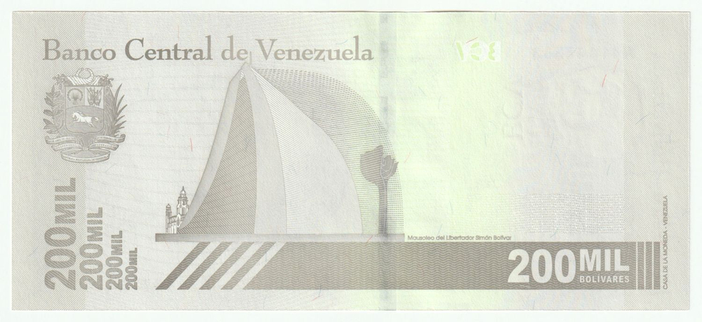 Venezuela, 200 000 Bolívares, 2020, UNC