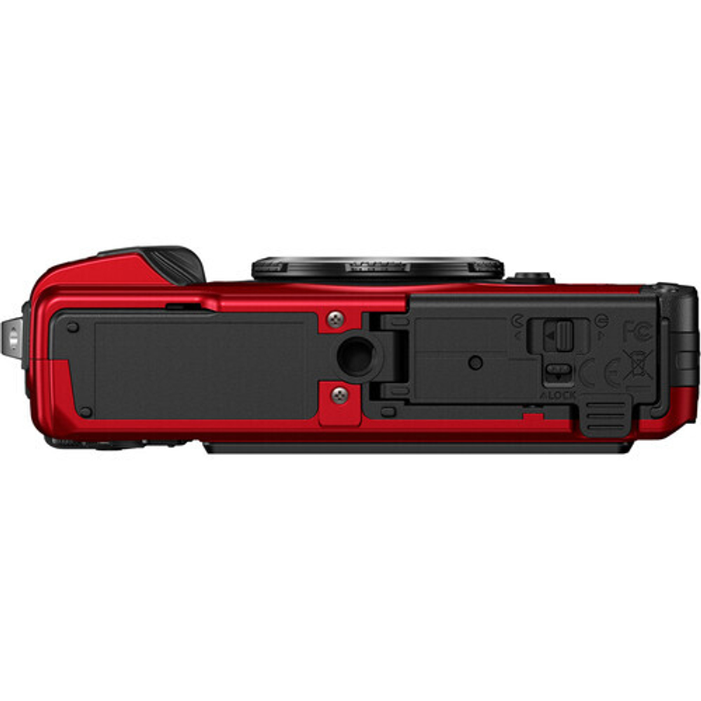 Компактный фотоаппарат Olympus OM System Tough TG-7, красный