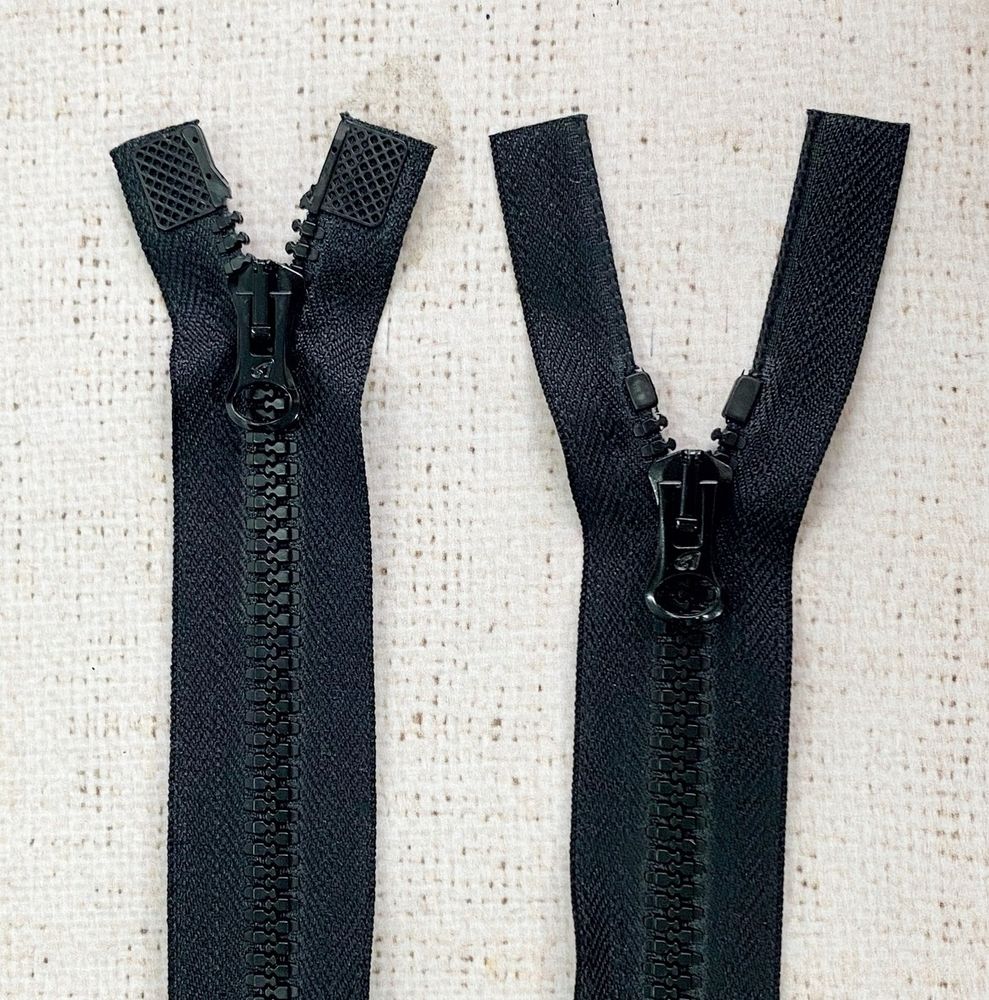 Молнии трактор АРТА-Ф 2077, Латвия, Т6, L 70 см, 2 бегунка, чёрный