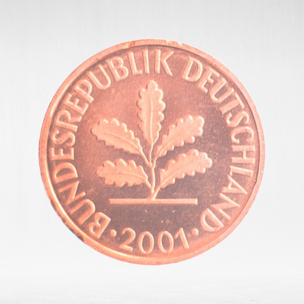 Germany, 1 Pfennig, 2001, (Hamburg Mint - "J"), XF