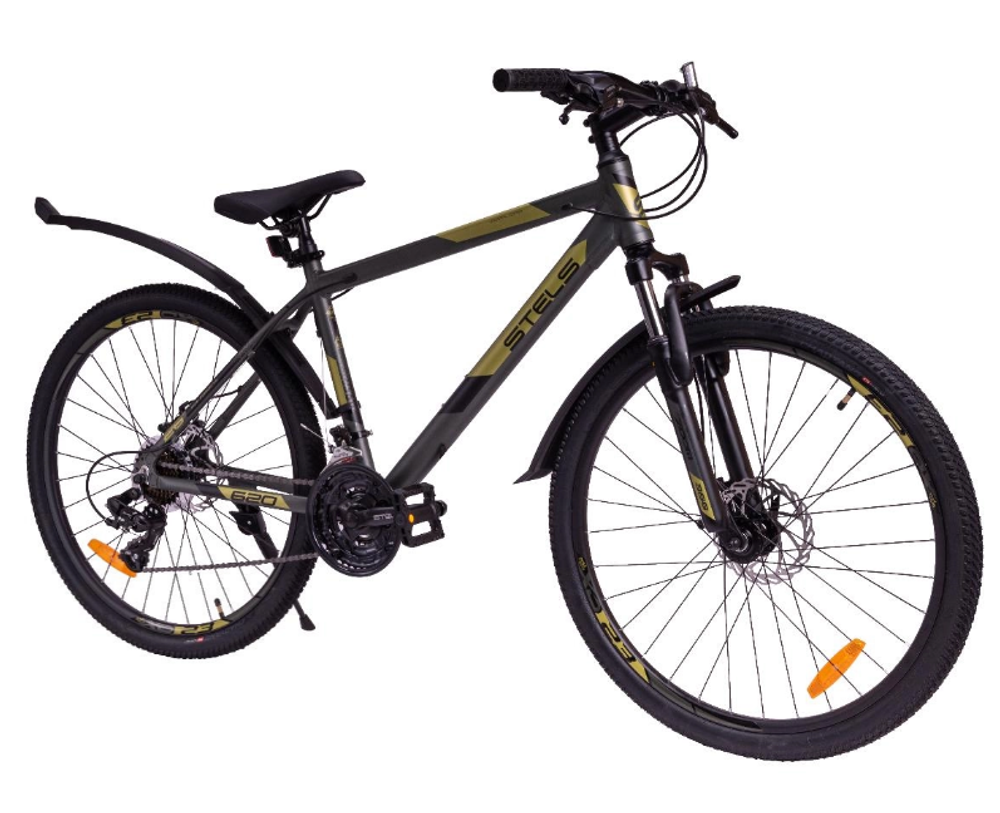 Велосипед Stels Navigator 620 MD 26"рама 14,цвет темно-зеленый