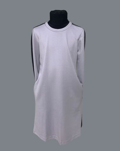 Платье трикотажное  с карманами  для подростков