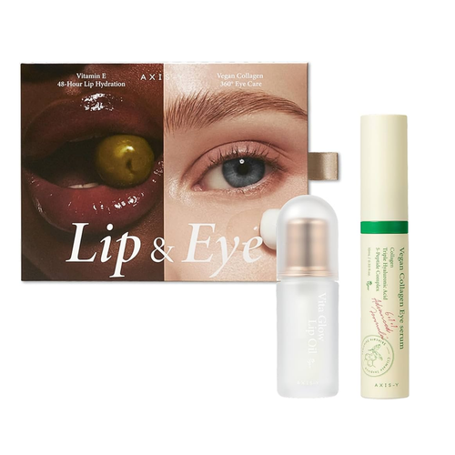 Axis-Y Vegan Collagen Lip & Eye Set
