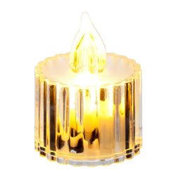 GAEM Изделие декоративное "Свеча" (подсветка, 3xLR54) (блок 24шт), D 3.5 см, L3,5 W3,5 H5 см