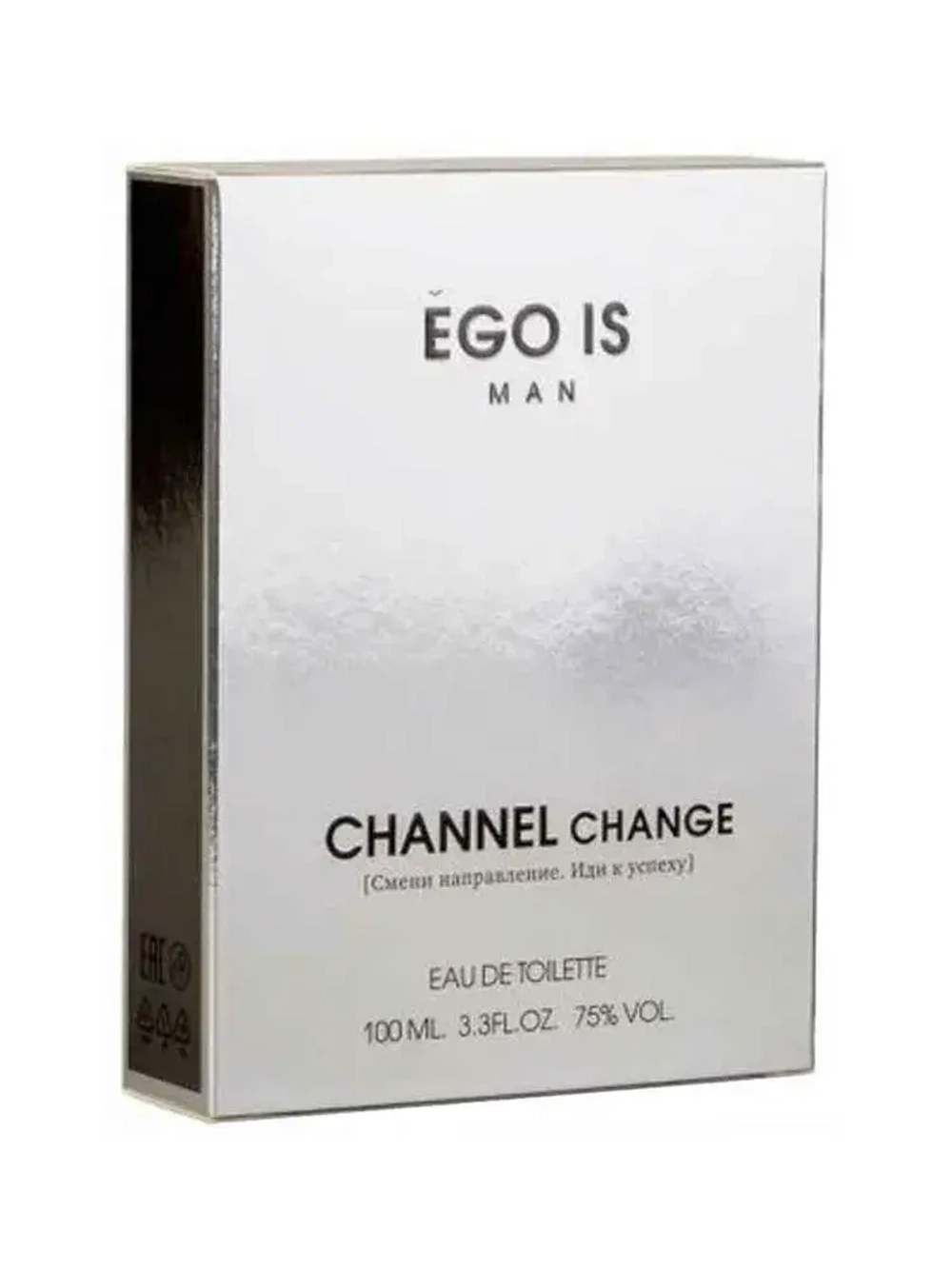 Туалетная вода для мужчин "interCHARM CHANNEL CHANGE EGO IS" Россия 100мл