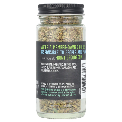Frontier Co-op, итальянские травы, смесь итальянских ароматических трав, 22 г (0,80 унции)