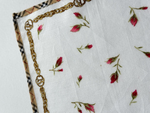Платок белый с розами Burberry