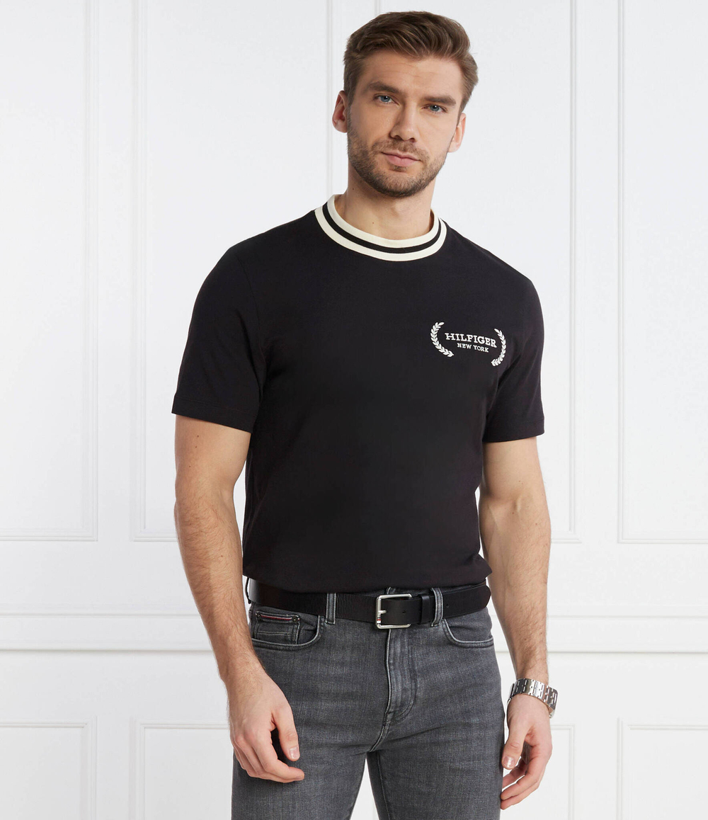 Футболка Tommy Hilfiger - черный(MW0MW33681)