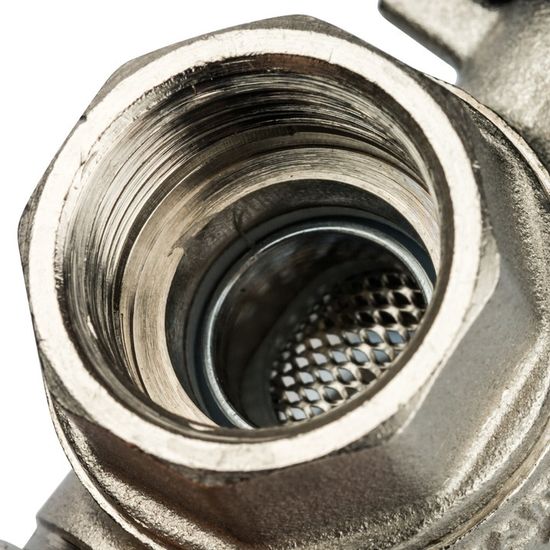 Кран шаровой с фильтром Stout 1" (ручка-бабочка) SVF 0002 000025