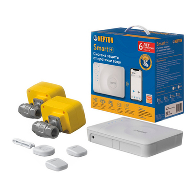 PROFI Smart+ 1/2" Tuya комплект защиты от протечек Neptun