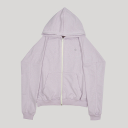 Zip-Up Hoodie LOGO Orchid Hush