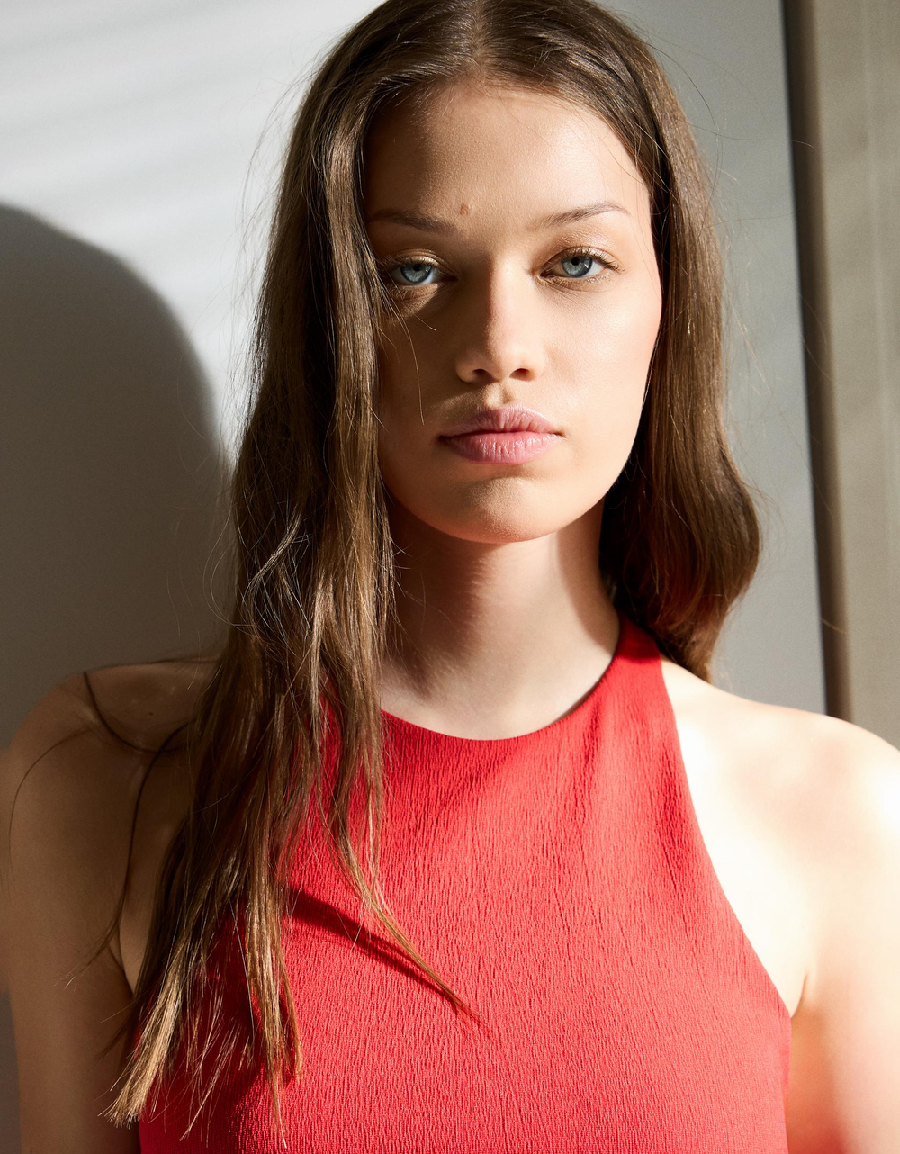 МИНИ-ПЛАТЬЕ С БИКИНИ- BERSHKA