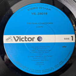 Винтажная виниловая пластинка LP Europe The Final Countdown (Japan 1986) (Obi)