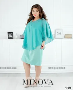 Платье 8612-ментол Minova
