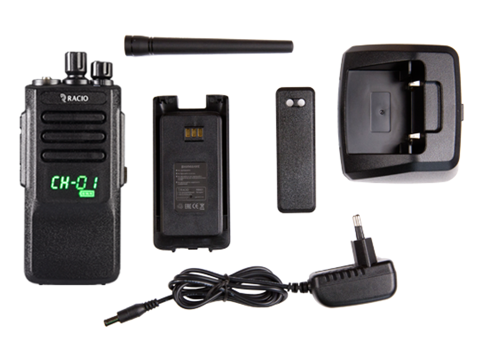 Racio R810 VHF Радиостанция портативная цифровая