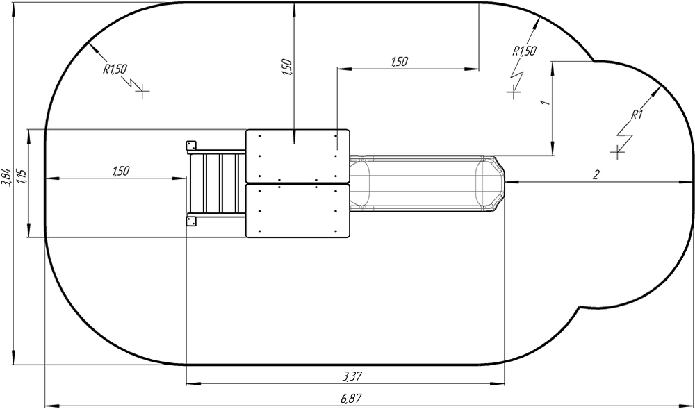 Детский городок Тверь ДГ101.00
