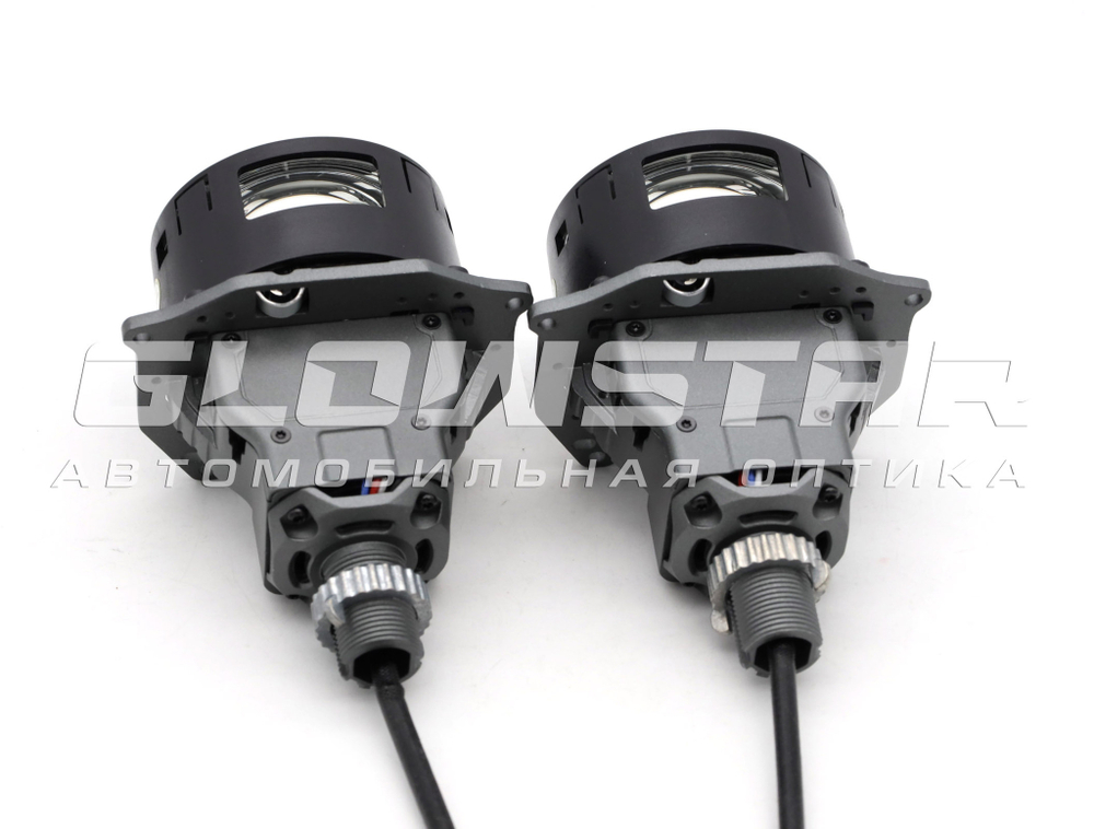 Билед модули Sariti S7 3.0 дюйма, 2 чипа, 5500К, 12V, 49W/58W, крепление 3R и съемное гаечное (комплект, 2шт)